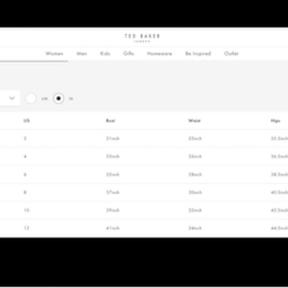 Ted Baker Cirana Bandeau one piece swimsuit. Material elastane and polyamide - Picture 10 of 10